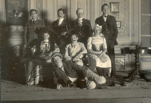 Ridgefield School for Boys’ dramatic club, year unknown. 2011.319.0061