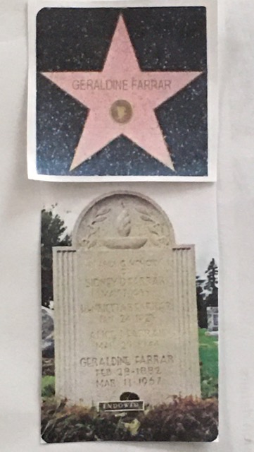 Walk of Fame star and Gravestone